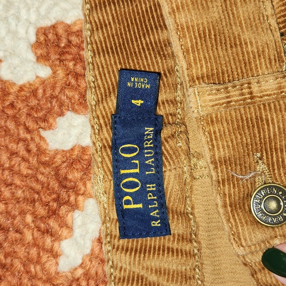 Polo by Ralph Lauren corduroy skinny pants szie 4. - Picture 2 of 14